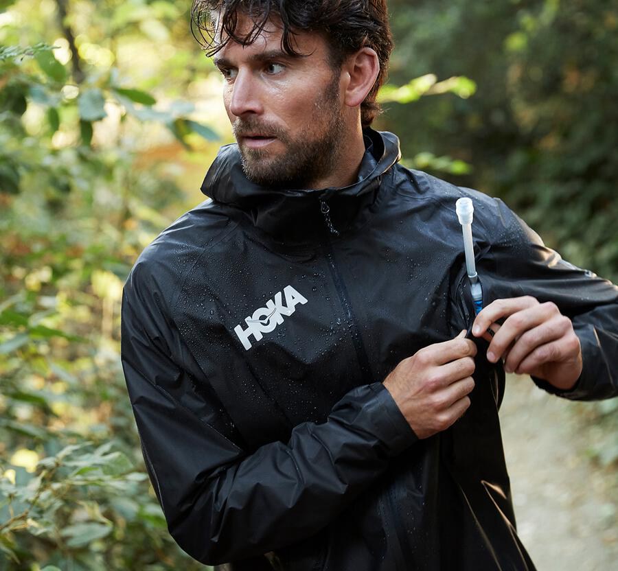 Veste Hoka One One Gore-Tex Shakedry™ Run Homme - Noir - HRB-203469